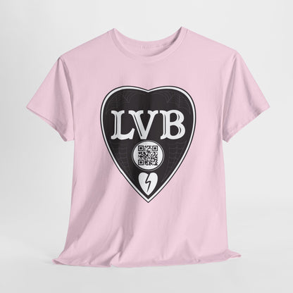 LVB Art Black & White Planchette Unisex Heavy Cotton Tee