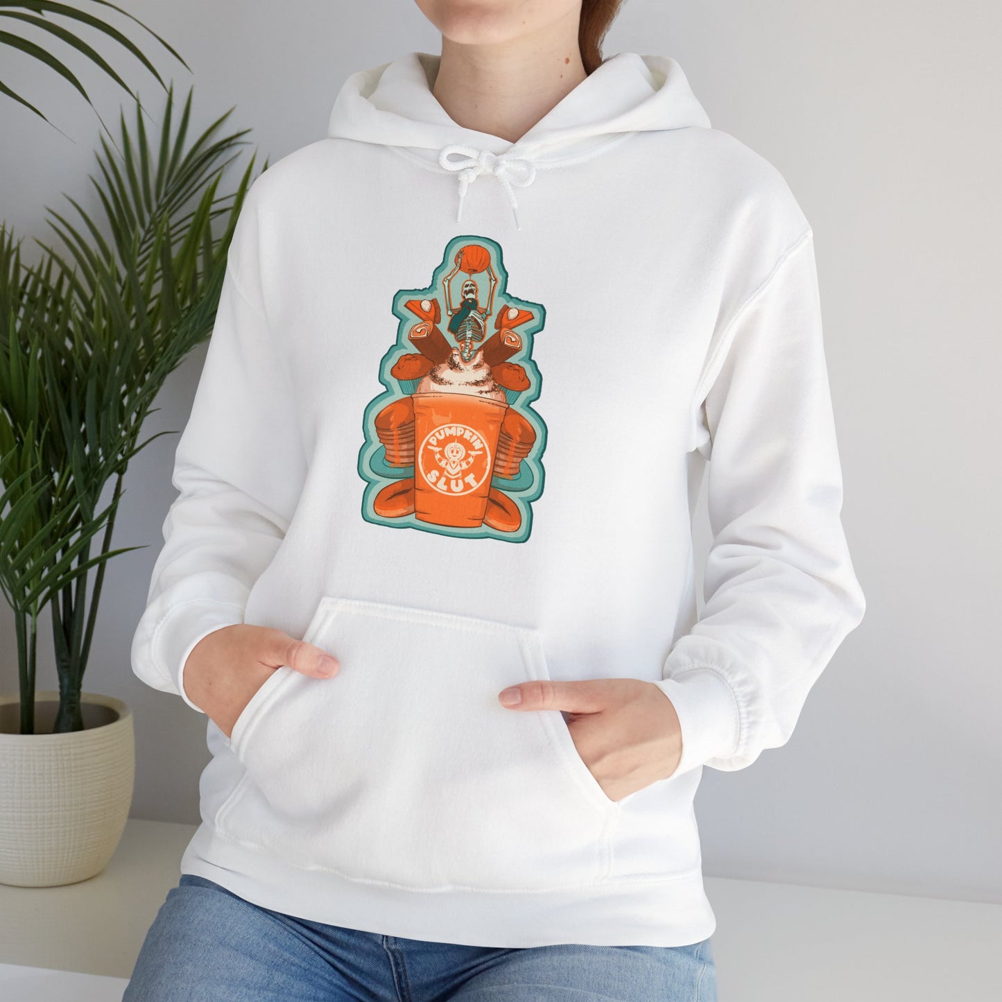 Pumpkin Slut Unisex Heavy Blend Hooded Sweatshirt