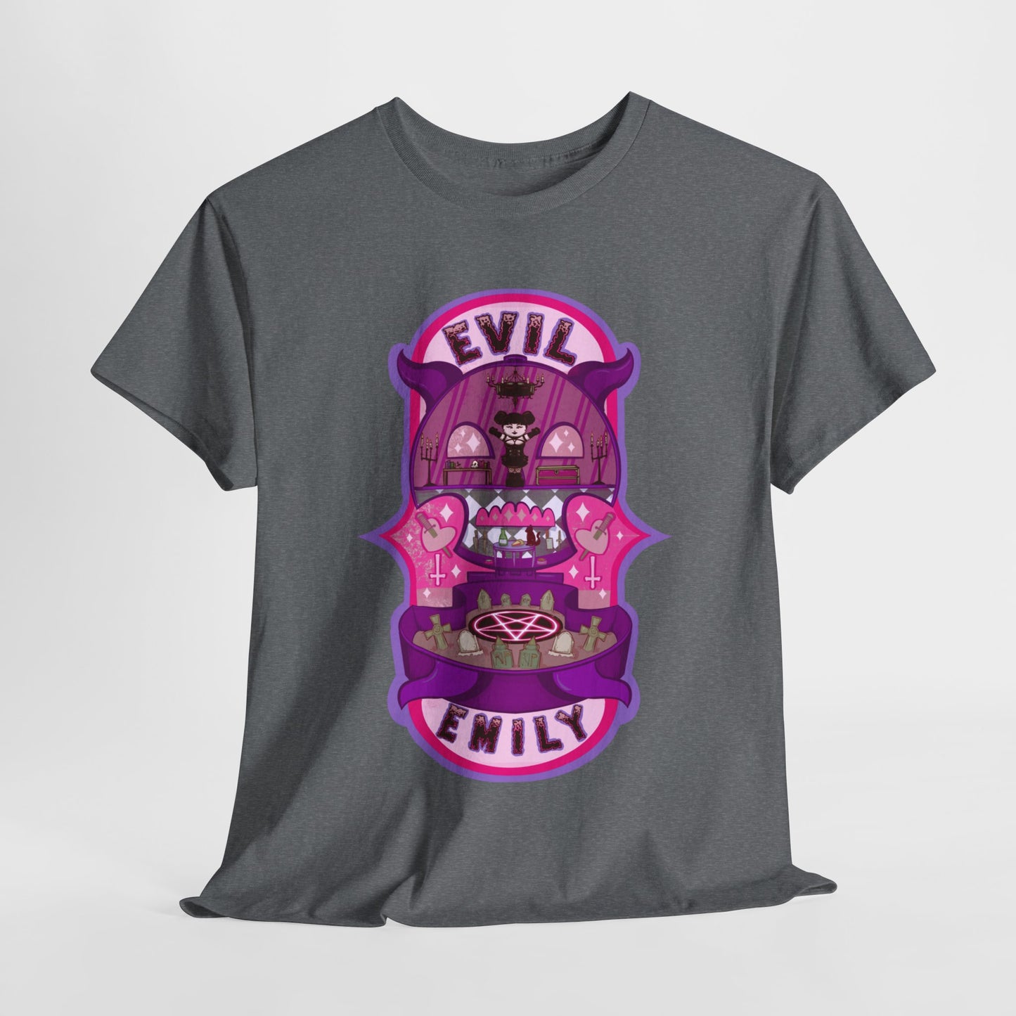 Evil Emily Unisex Heavy Cotton Tee