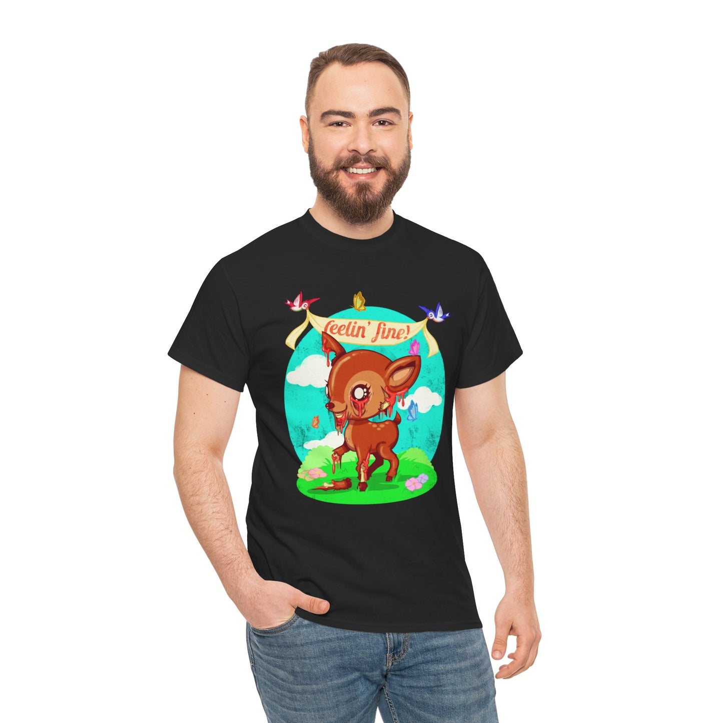 Feelin Fine Unisex Heavy Cotton Tee