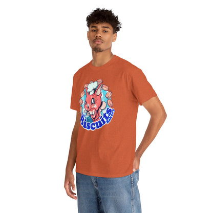 Lil Biscuits Cat Bakery Unisex Heavy Cotton Tee