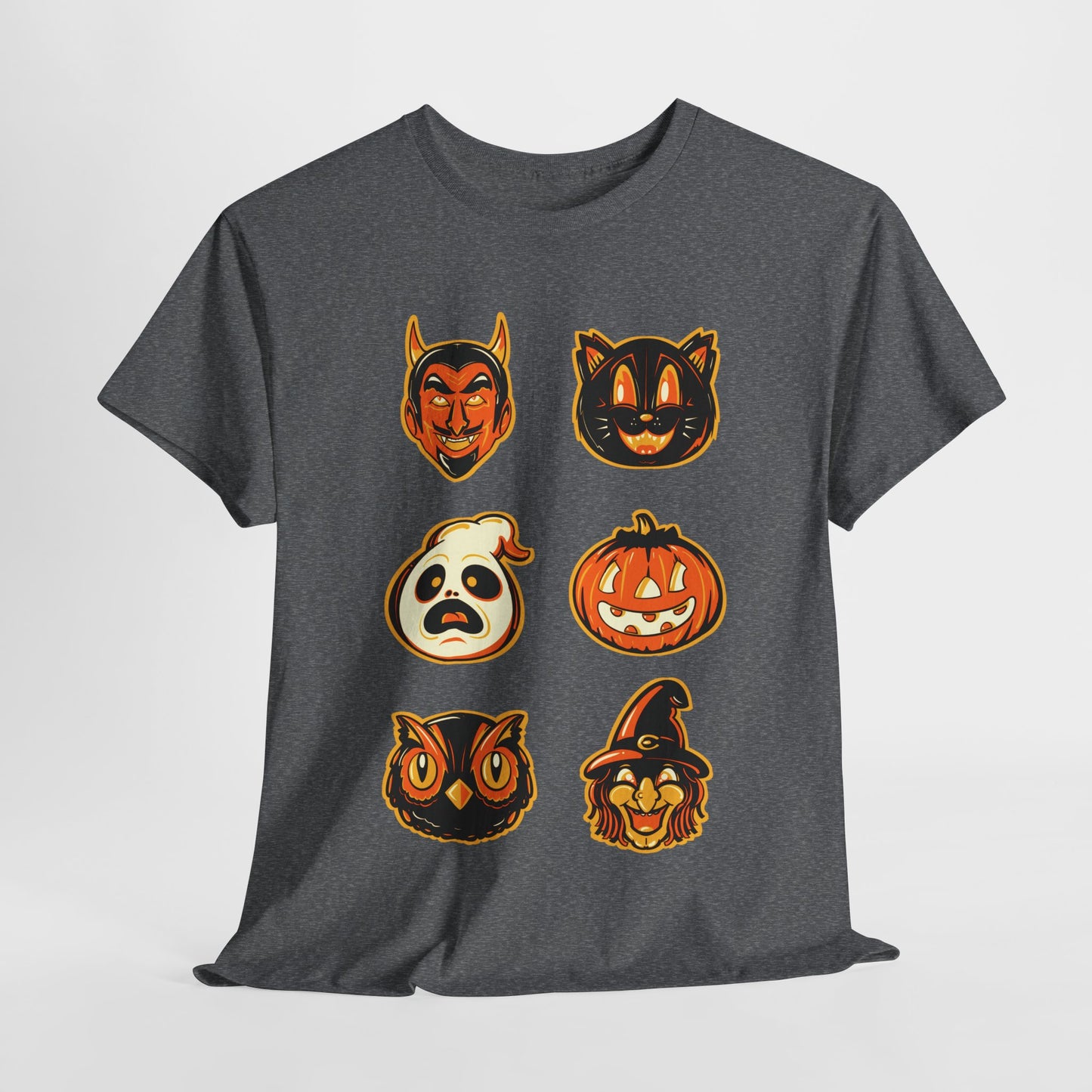 Vintage Halloween Unisex Heavy Cotton Tee