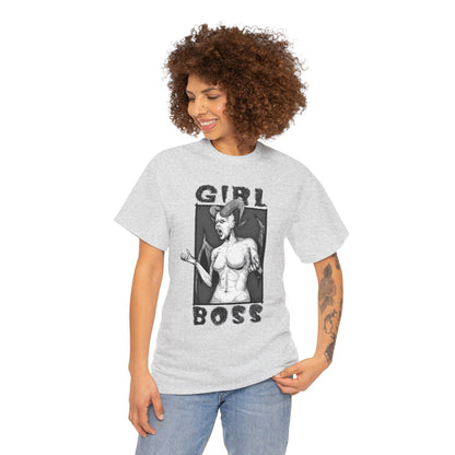 Girl Boss Unisex Heavy Cotton Tee