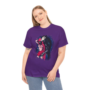 Red Riding Hood & The Wolf Unisex Heavy Cotton Tee