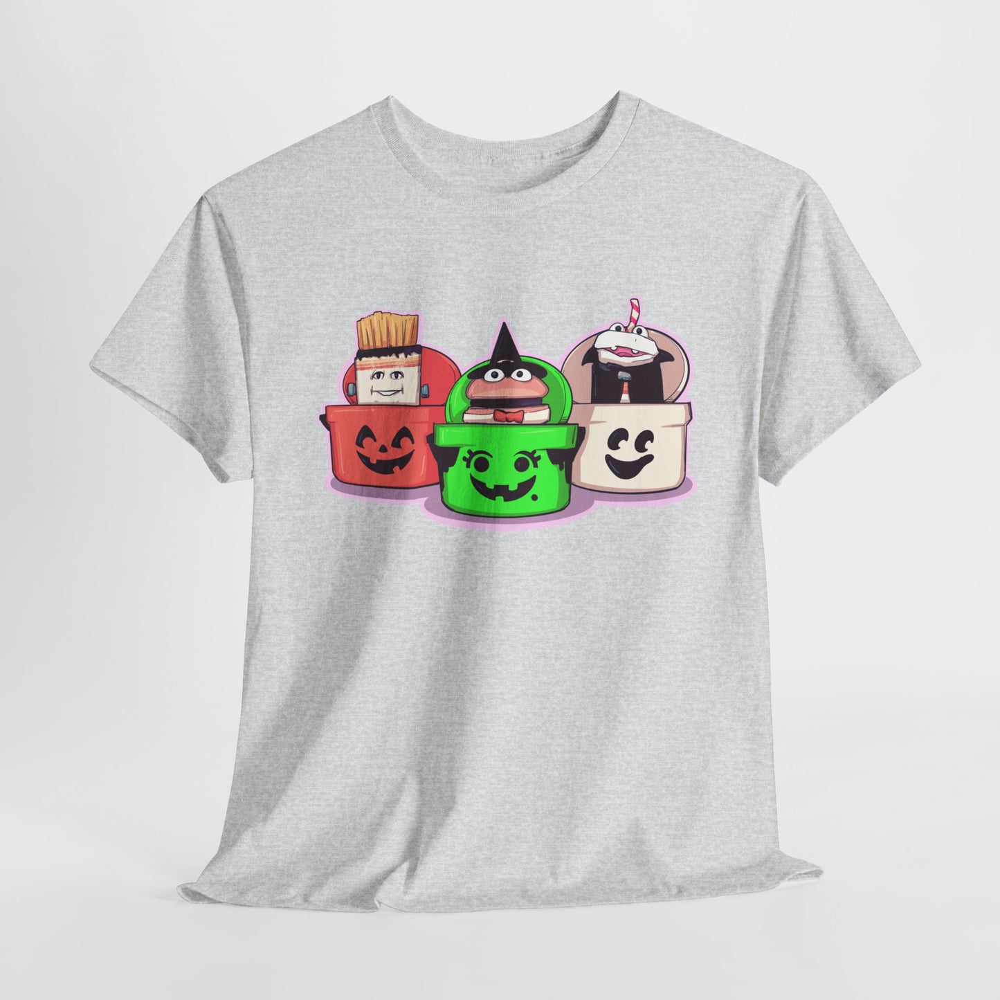 Spooky Fast Food Unisex Heavy Cotton Tee