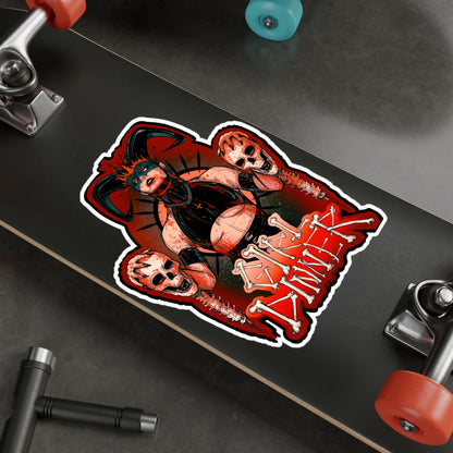 Girl Dinner Kiss-Cut Vinyl Decal
