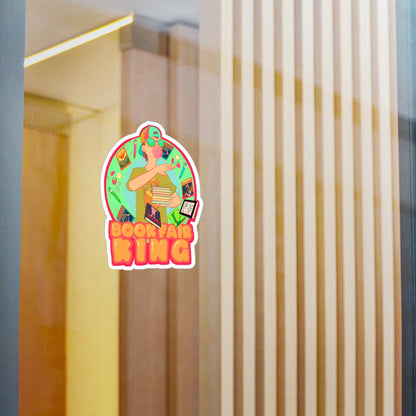 Book Fair King Kiss-Cut Vinyl Decal