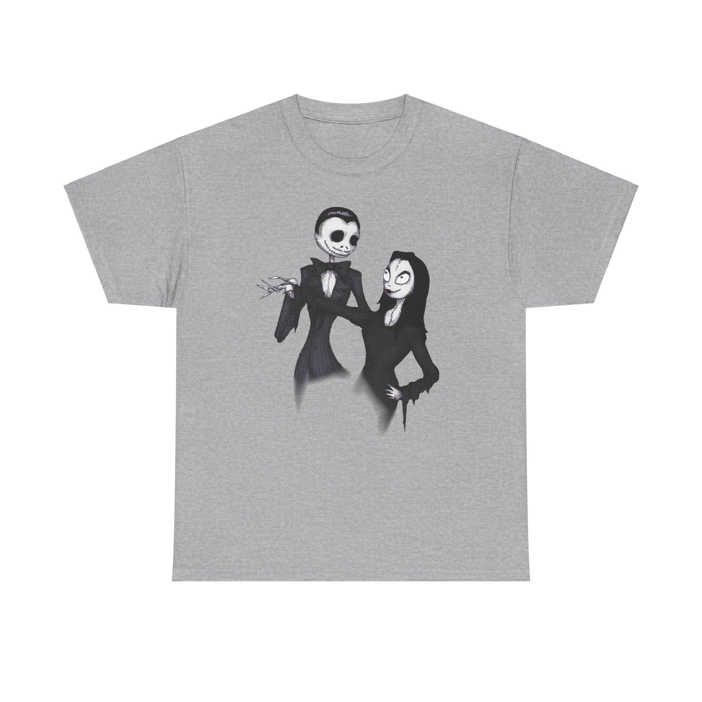 Spooky Couple Unisex Heavy Cotton Tee