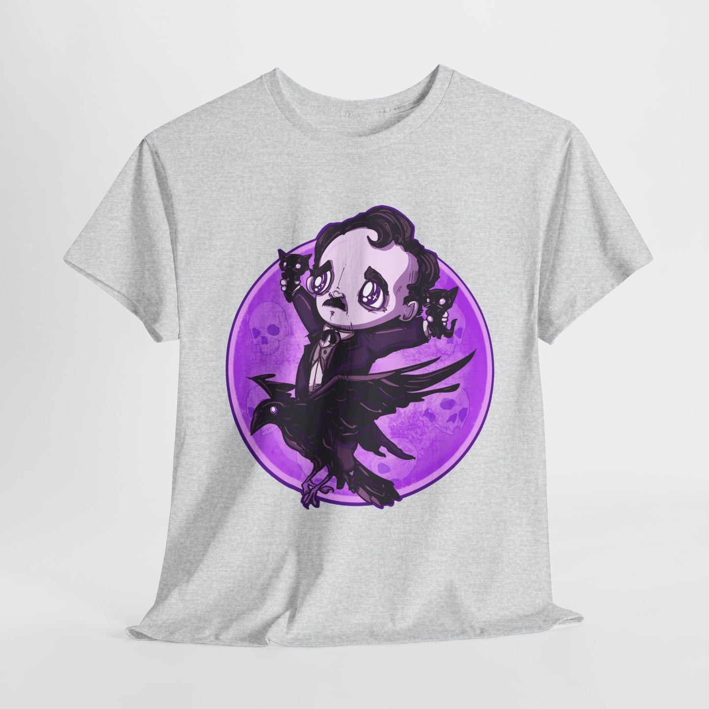 Poe Is Coming Unisex Heavy Cotton Tee