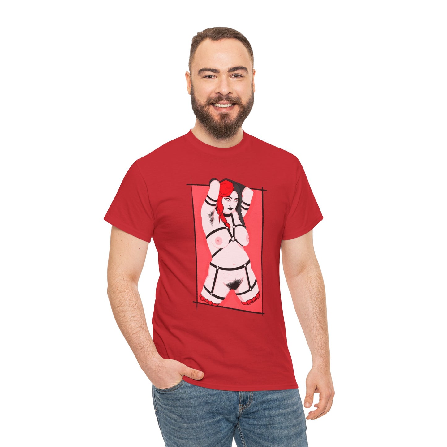 Natural Queen Unisex Heavy Cotton Tee