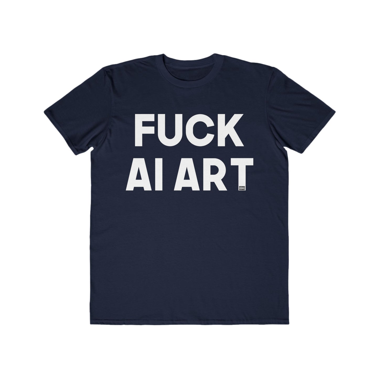 Fuck AI Art Men's Lightweight Fashion Tee