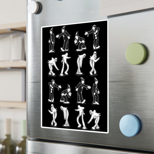 Spooky Two Step Kiss-Cut Vinyl Decal