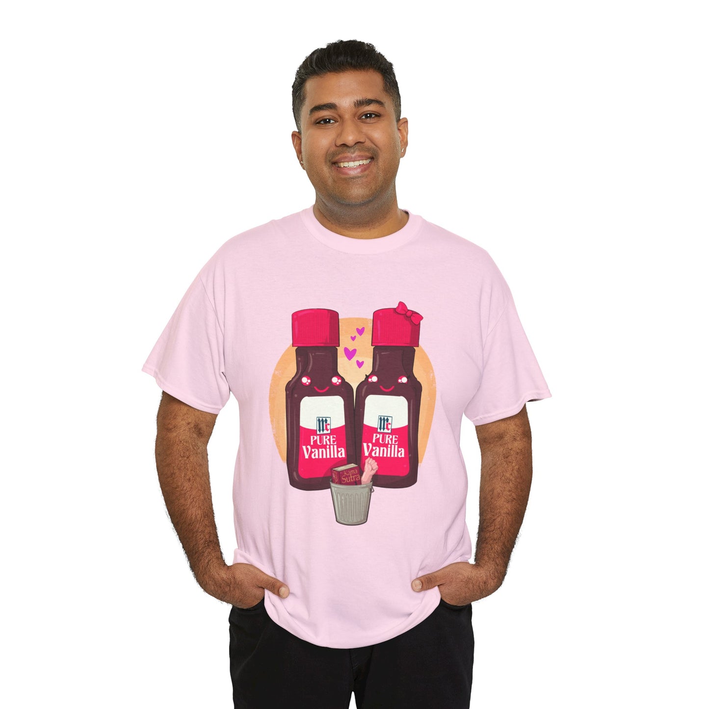 Vanilla Couple Unisex Heavy Cotton Tee