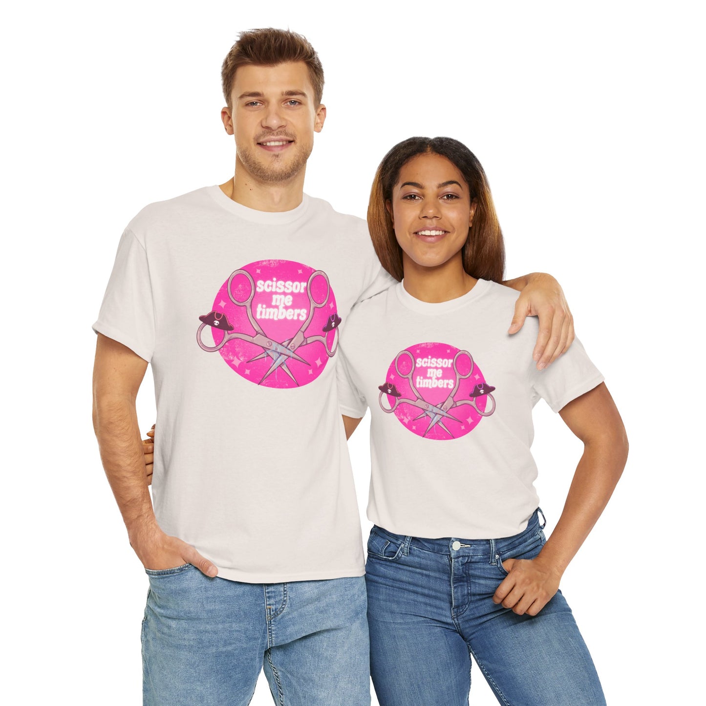 Scissor Me Timbers Unisex Heavy Cotton Tee
