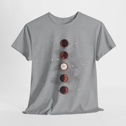 Lunar Coffee Unisex Heavy Cotton Tee