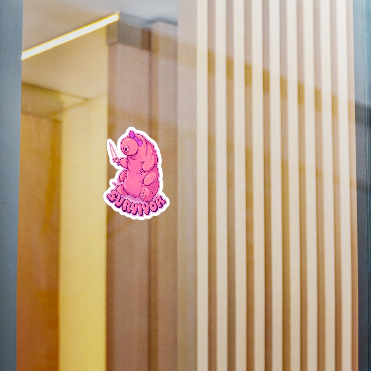 Tardigrade Survivor Kiss-Cut Vinyl Decal