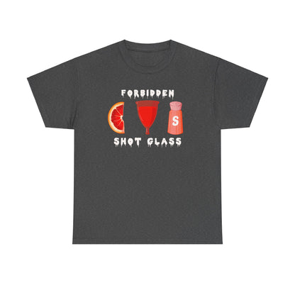 Forbidden Shot Glass Unisex Heavy Cotton Tee