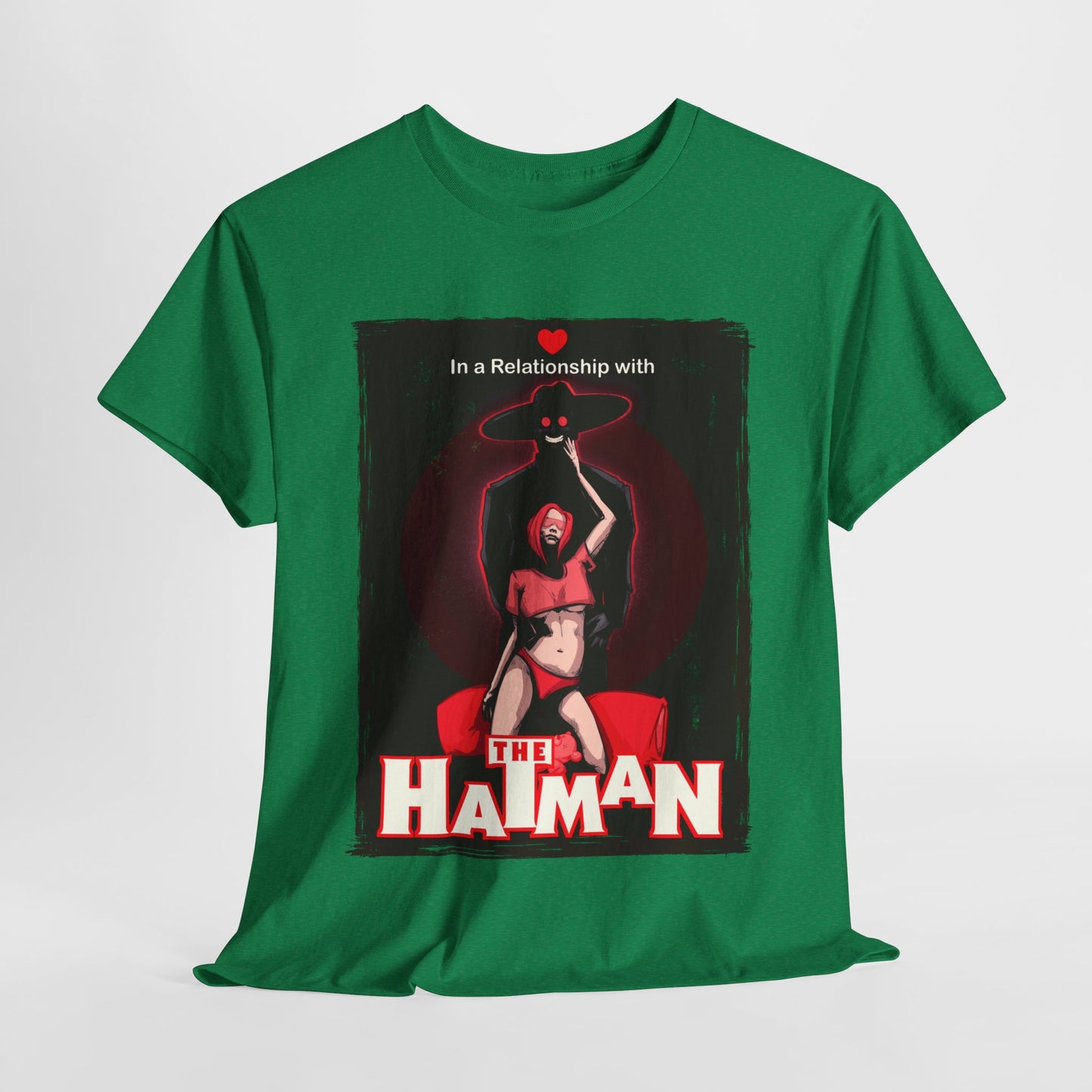 In A Relationship With The Hatman Unisex Heavy Cotton Tee