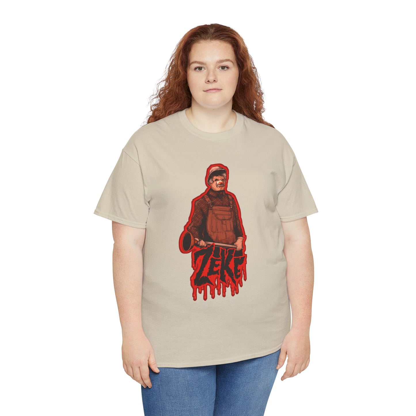 Zeke The Plumber Unisex Heavy Cotton Tee