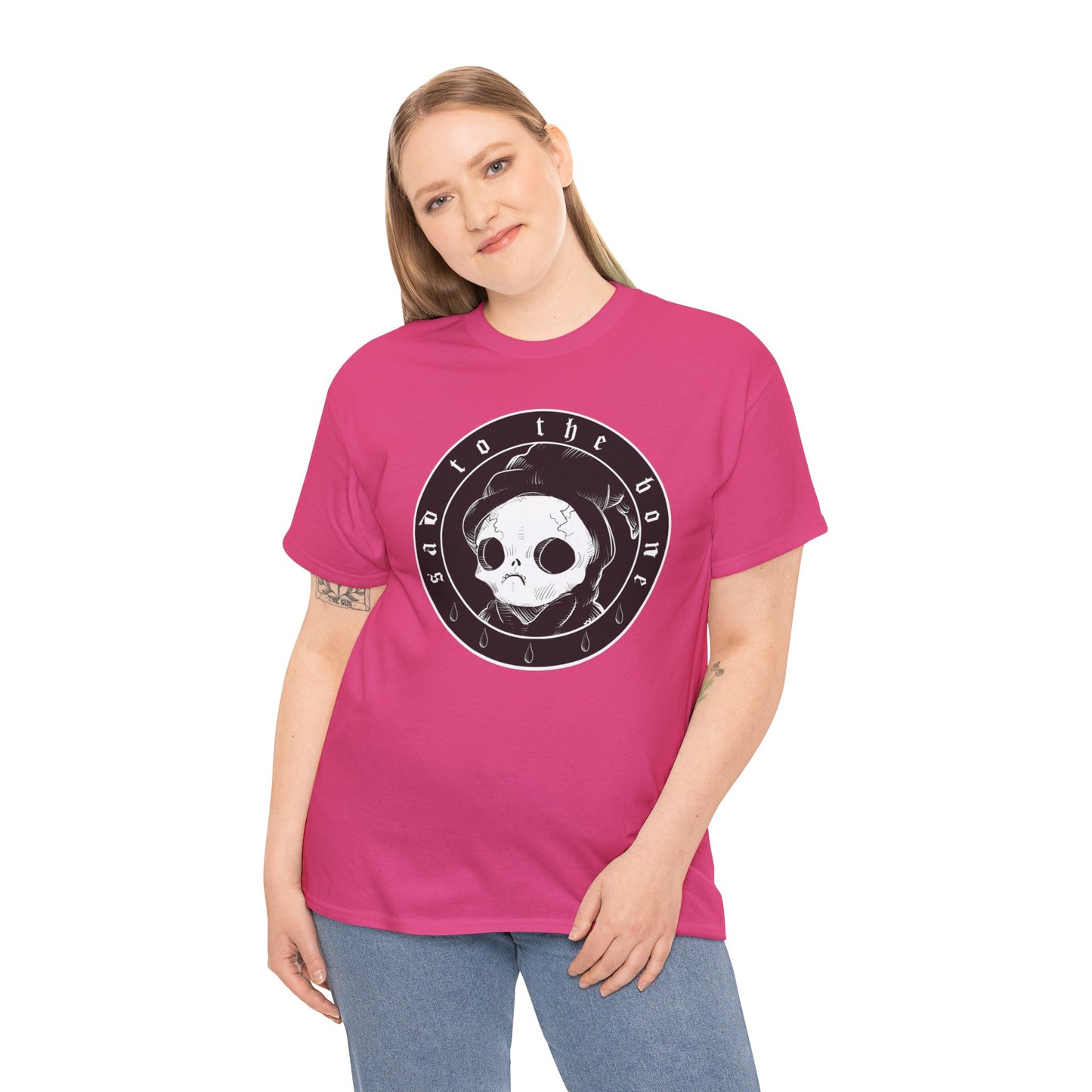 Sad To The Bone Unisex Heavy Cotton Tee