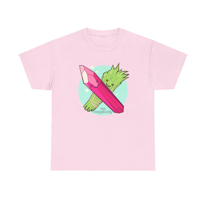 No Negativity Unisex Heavy Cotton Tee