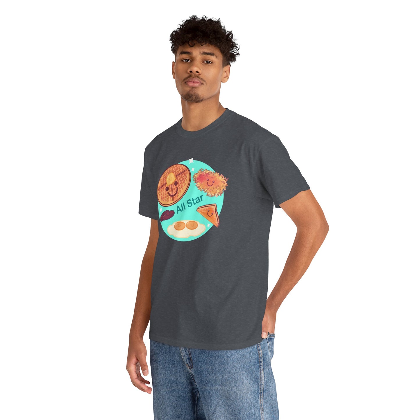 All Star Breakfast Unisex Heavy Cotton Tee