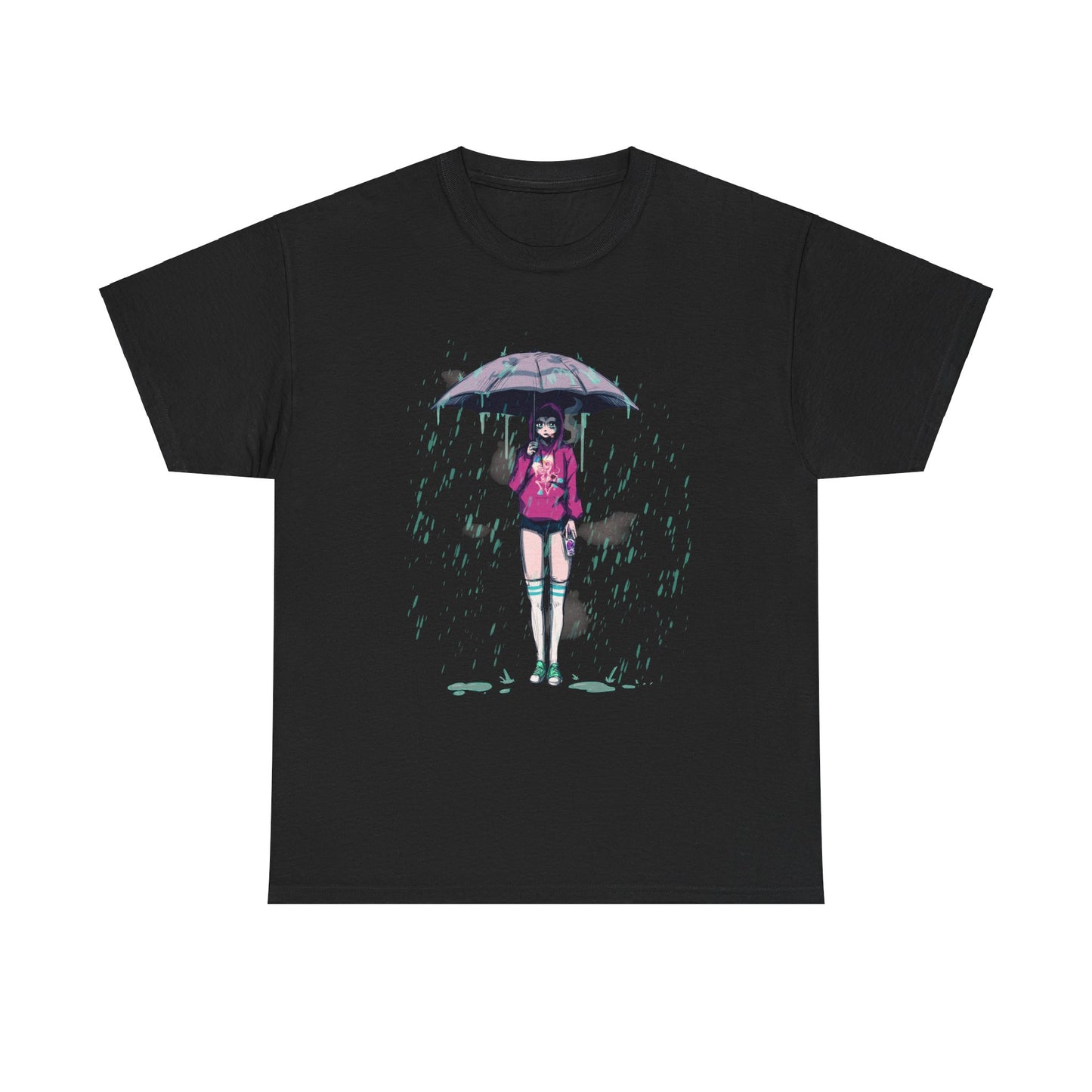 Only Happy When It Rains Unisex Heavy Cotton Tee