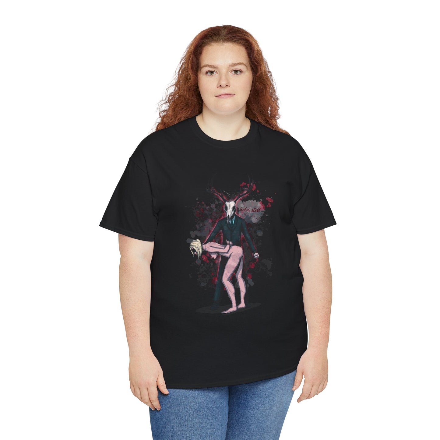 Deer Daddy Series 3: Hold Still Unisex Heavy Cotton Tee