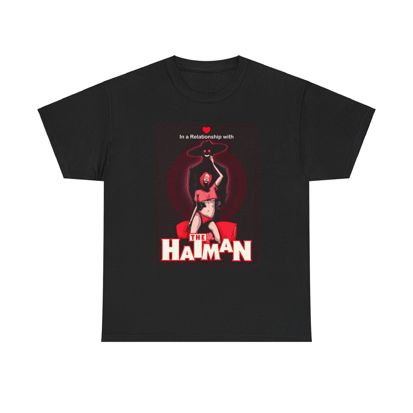 In A Relationship With The Hatman Unisex Heavy Cotton Tee