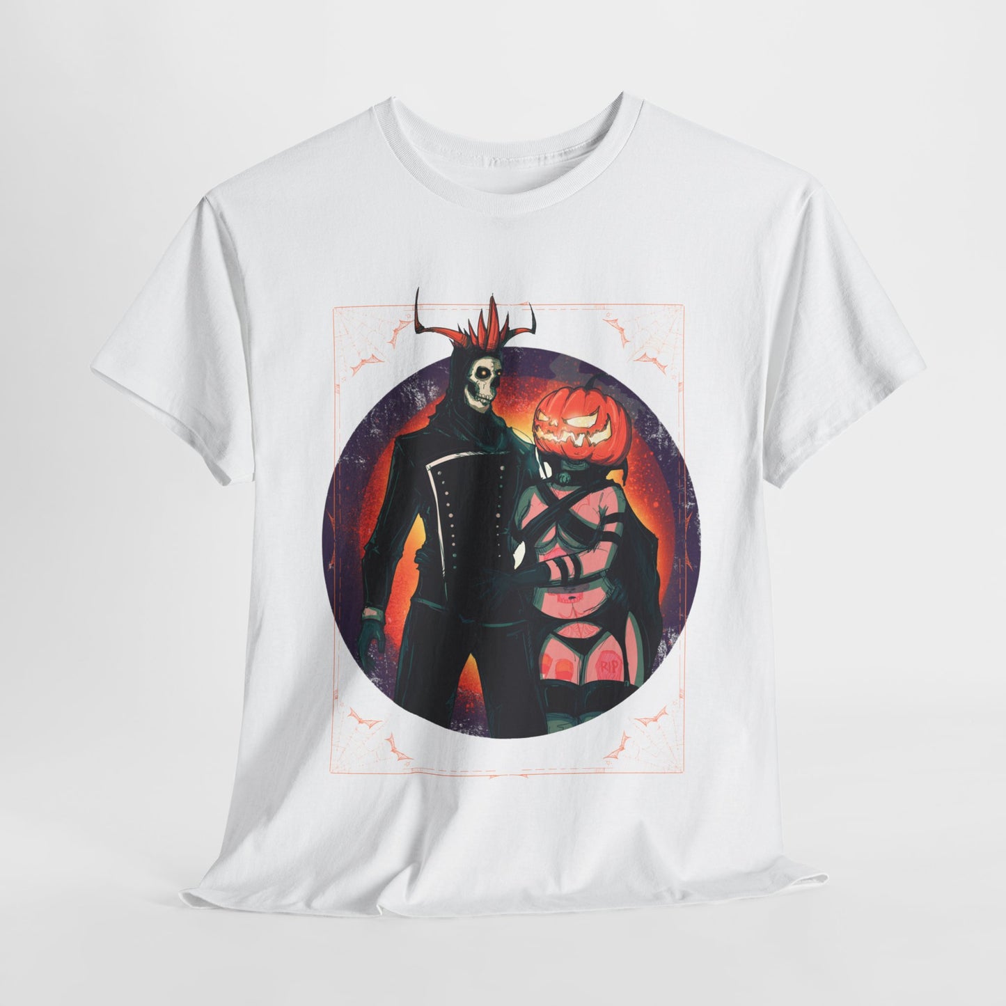 Pumpkin King & Queen Unisex Heavy Cotton Tee