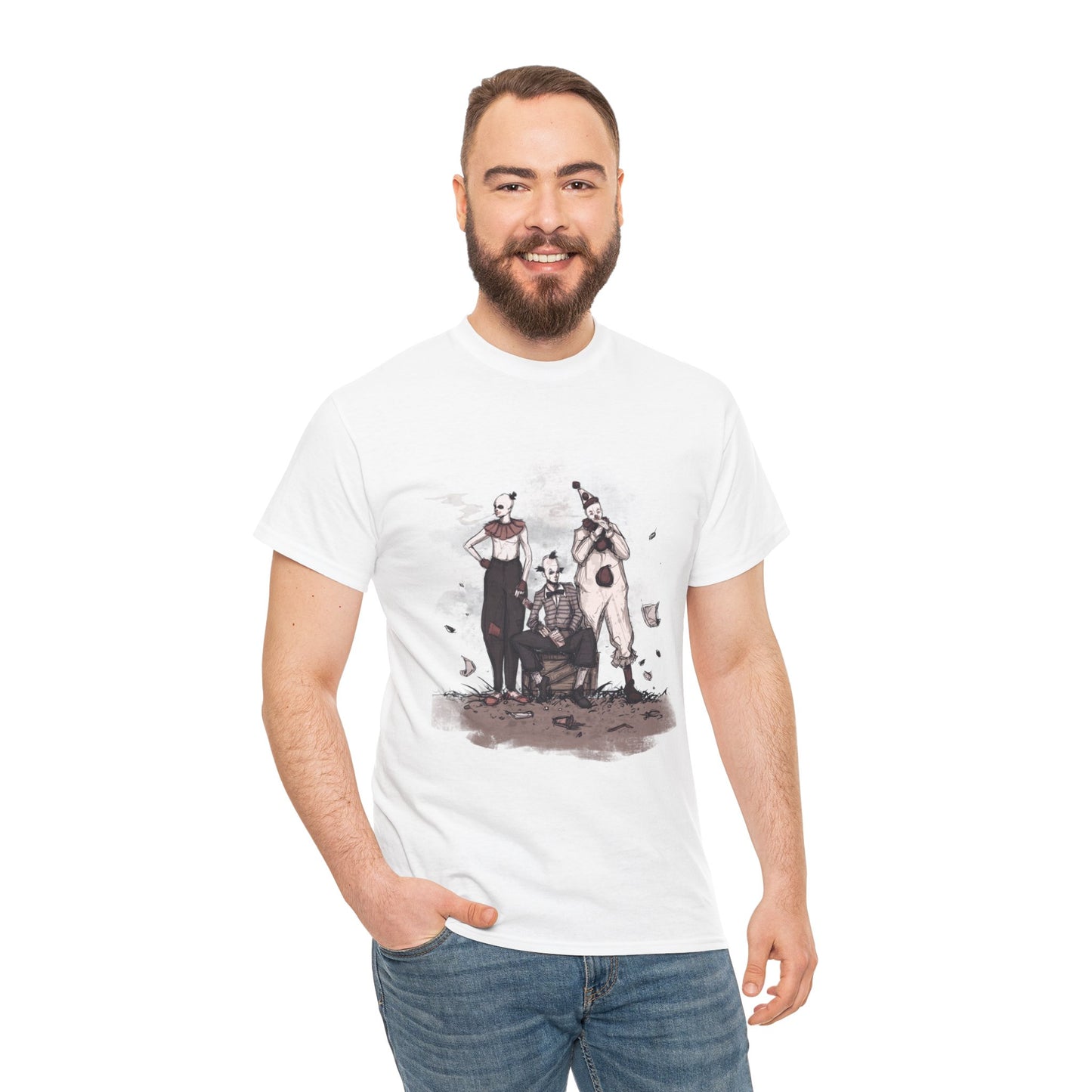 Retro Circus Unisex Heavy Cotton Tee