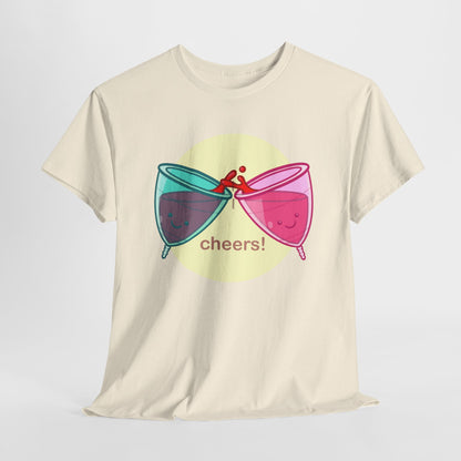 Cheers Unisex Heavy Cotton Tee