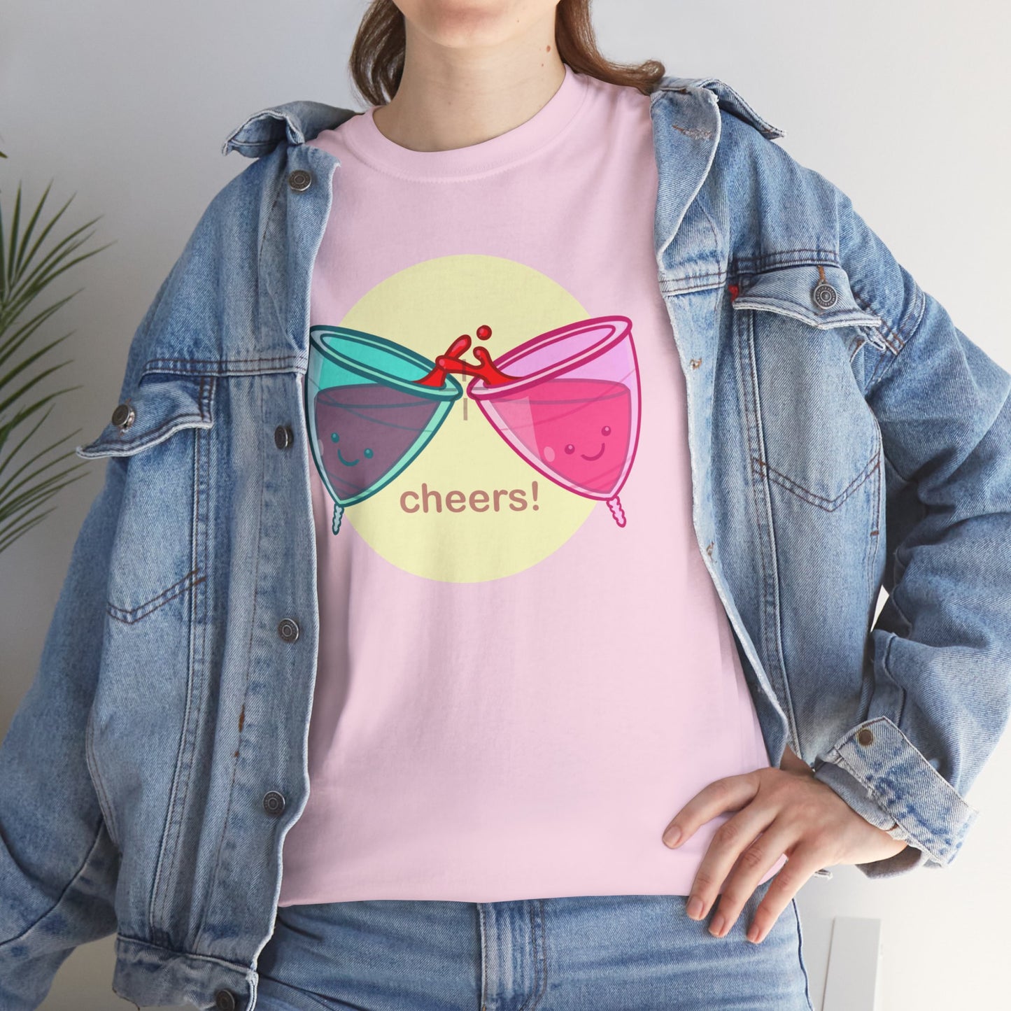Cheers Unisex Heavy Cotton Tee
