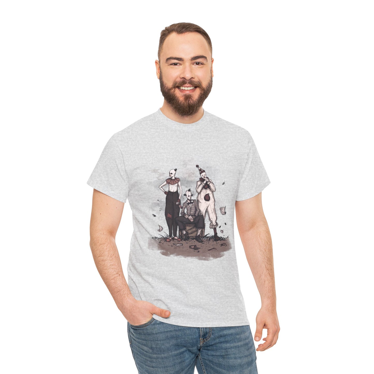 Retro Circus Unisex Heavy Cotton Tee