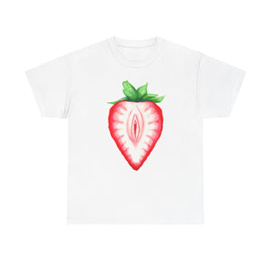 Juicy Strawberry Unisex Heavy Cotton Tee