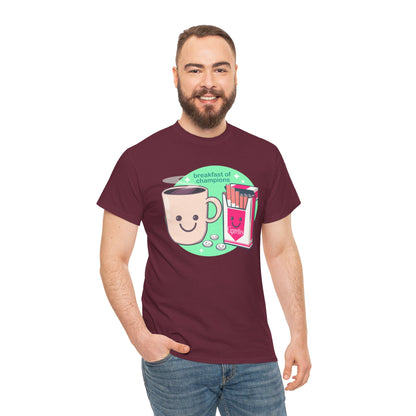 Breakfast of Champions Unisex Heavy Cotton Tee