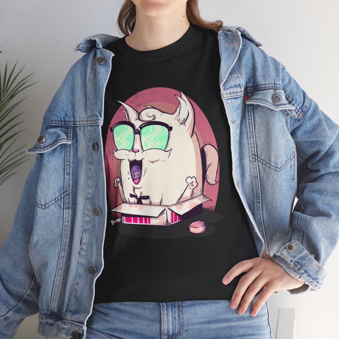 Chicken Box Unisex Heavy Cotton Tee