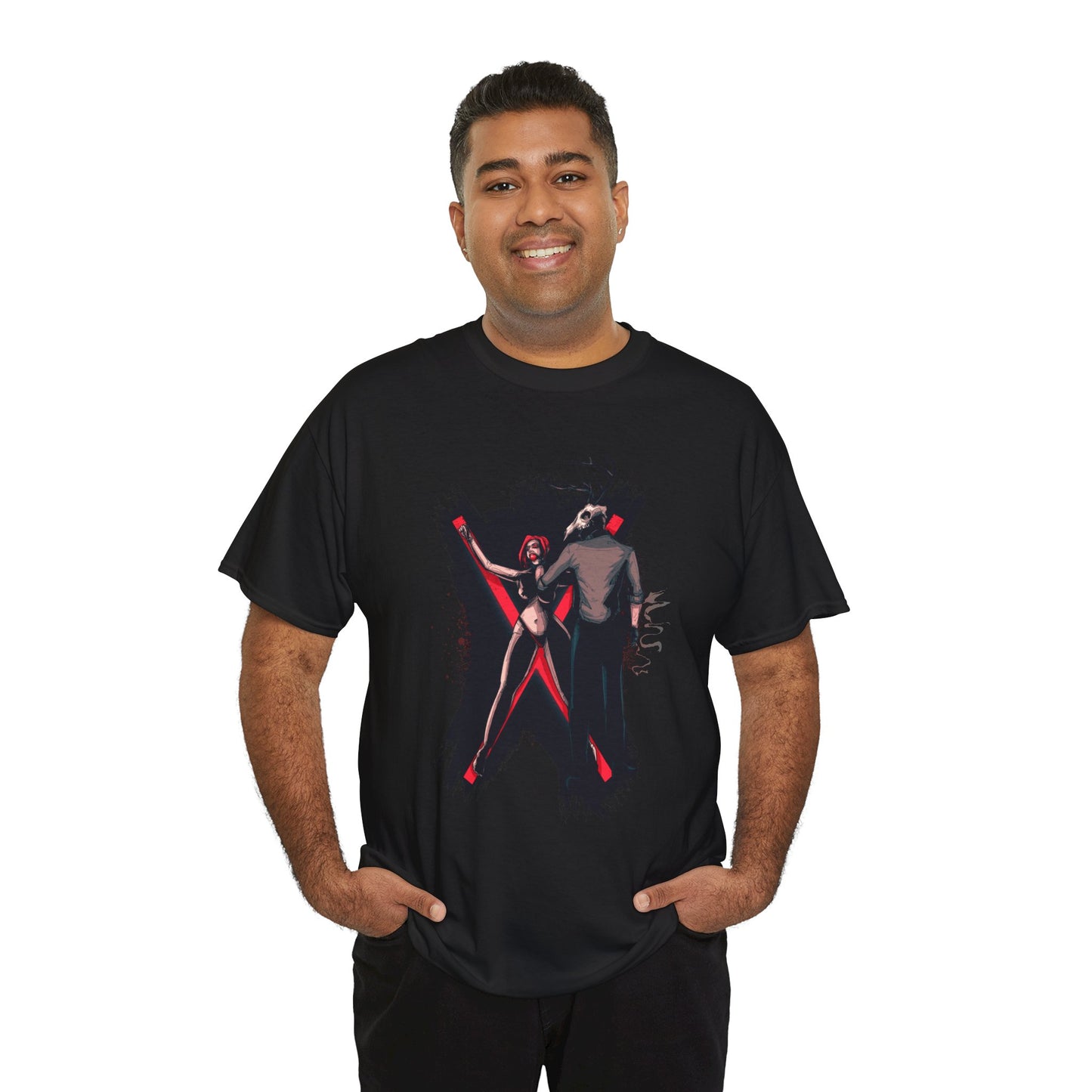 Deer Daddy Series 11: The Cross Unisex Heavy Cotton Tee