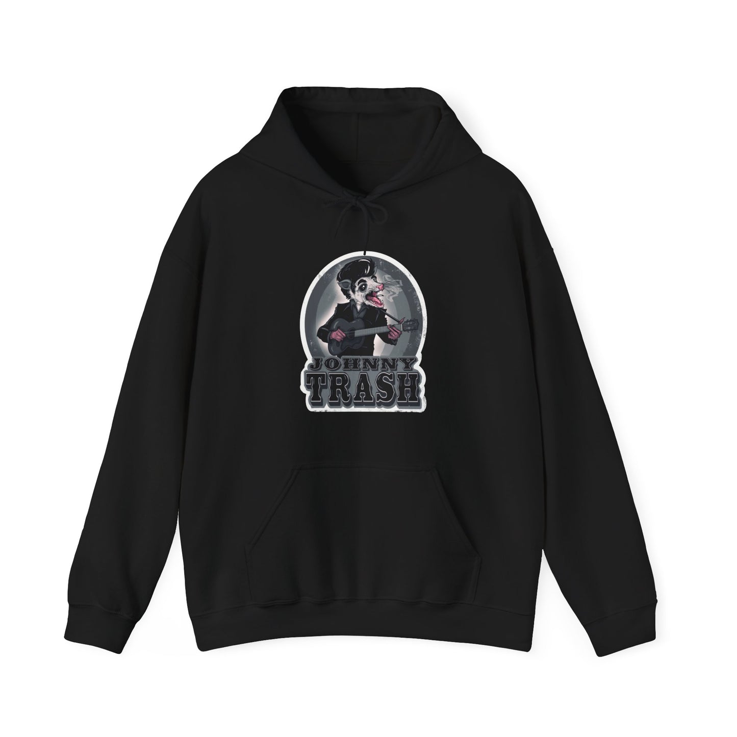 Johnny Trash Unisex Heavy Blend Hooded Sweatshirt
