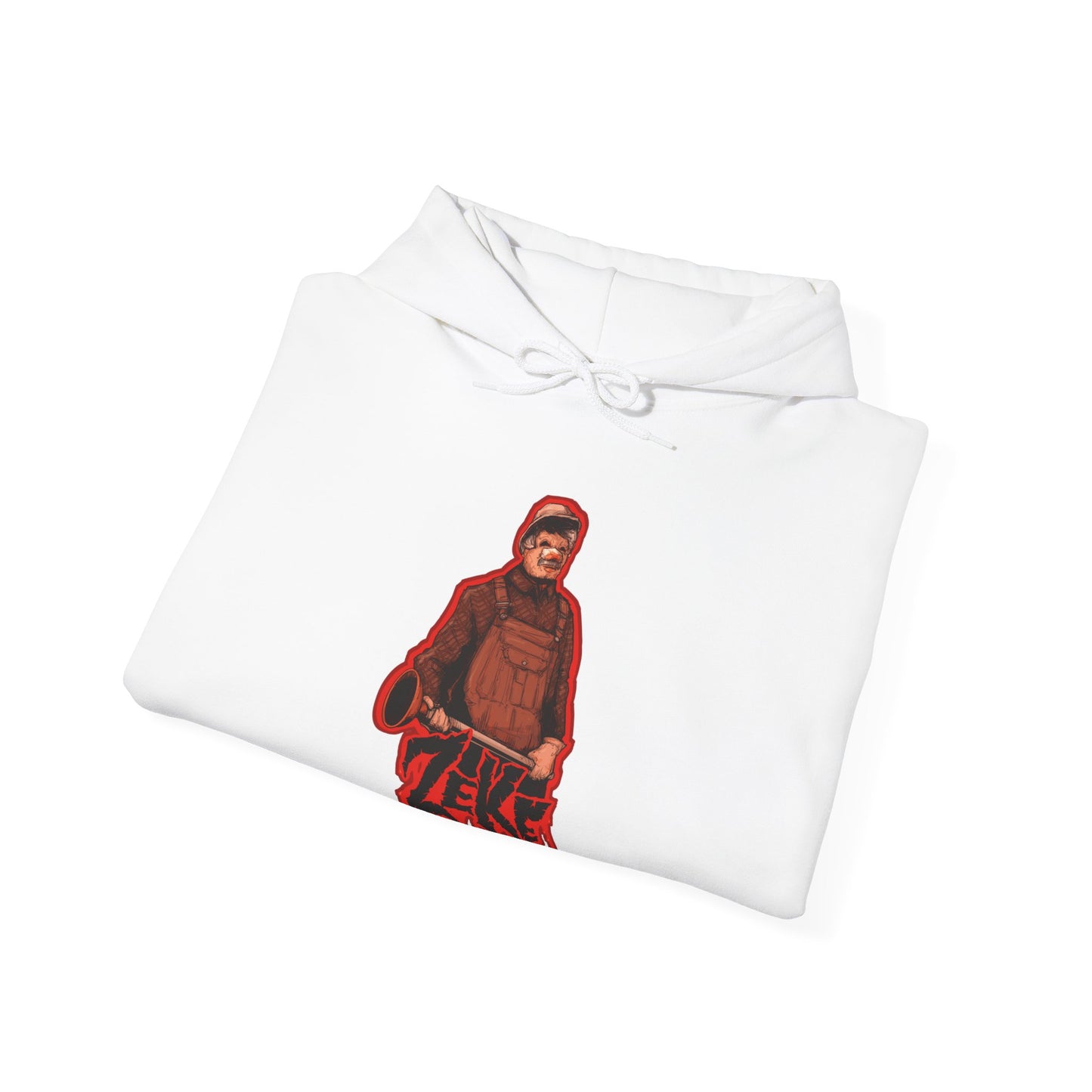 Zeke The Plumber Unisex Heavy Blend Hooded Sweatshirt