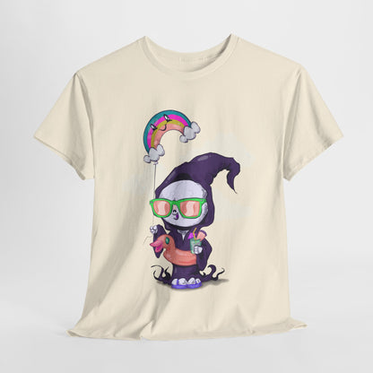Death On Vacation Unisex Heavy Cotton Tee
