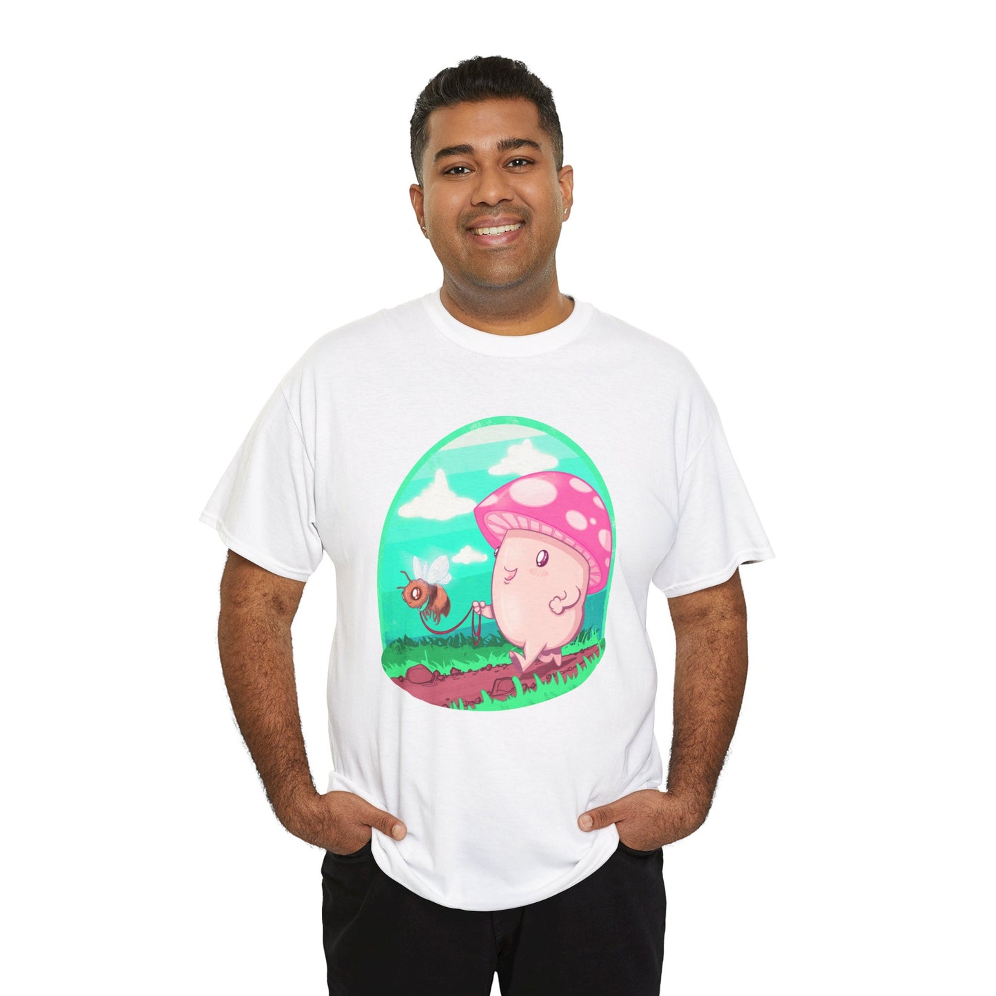 Bee Walk Unisex Heavy Cotton Tee