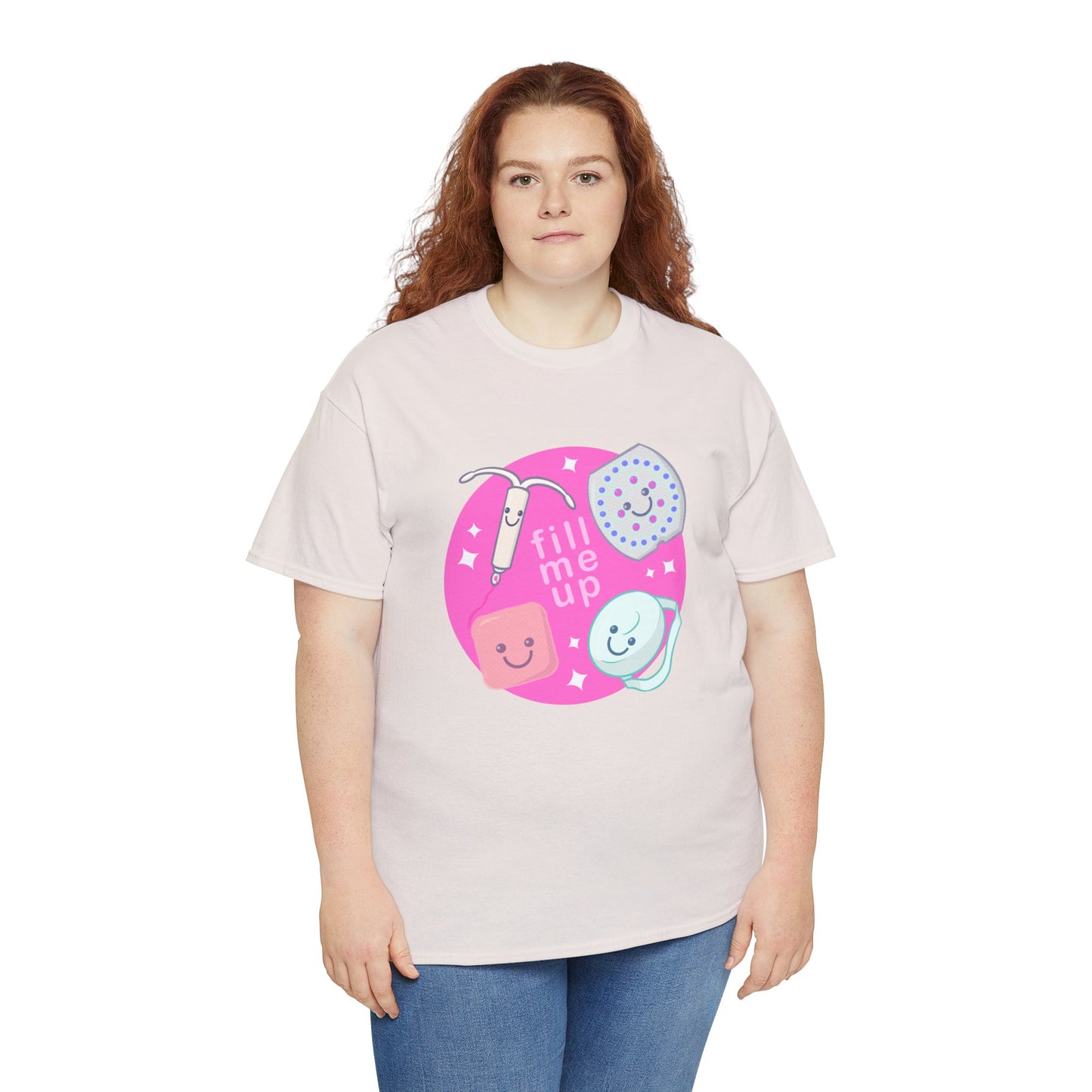 Fill Me Up Unisex Heavy Cotton Tee