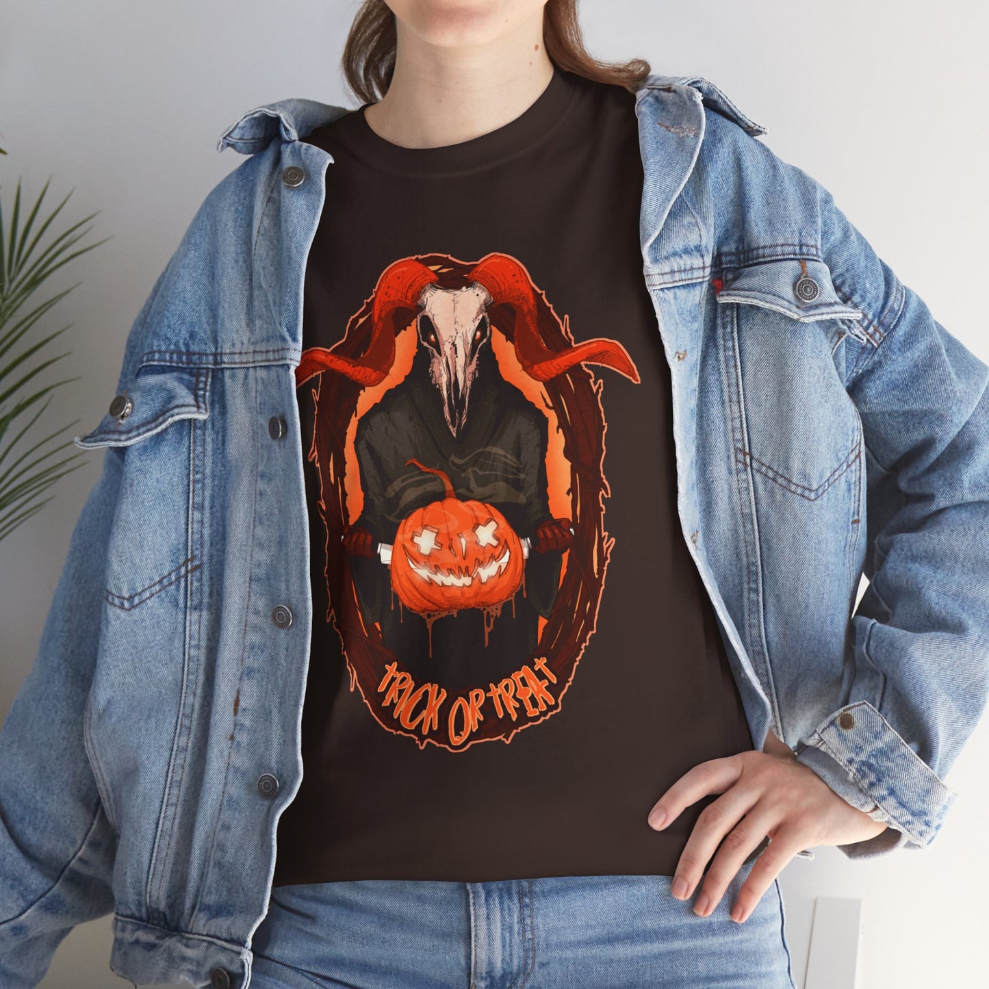 Trick Or Treat Unisex Heavy Cotton Tee
