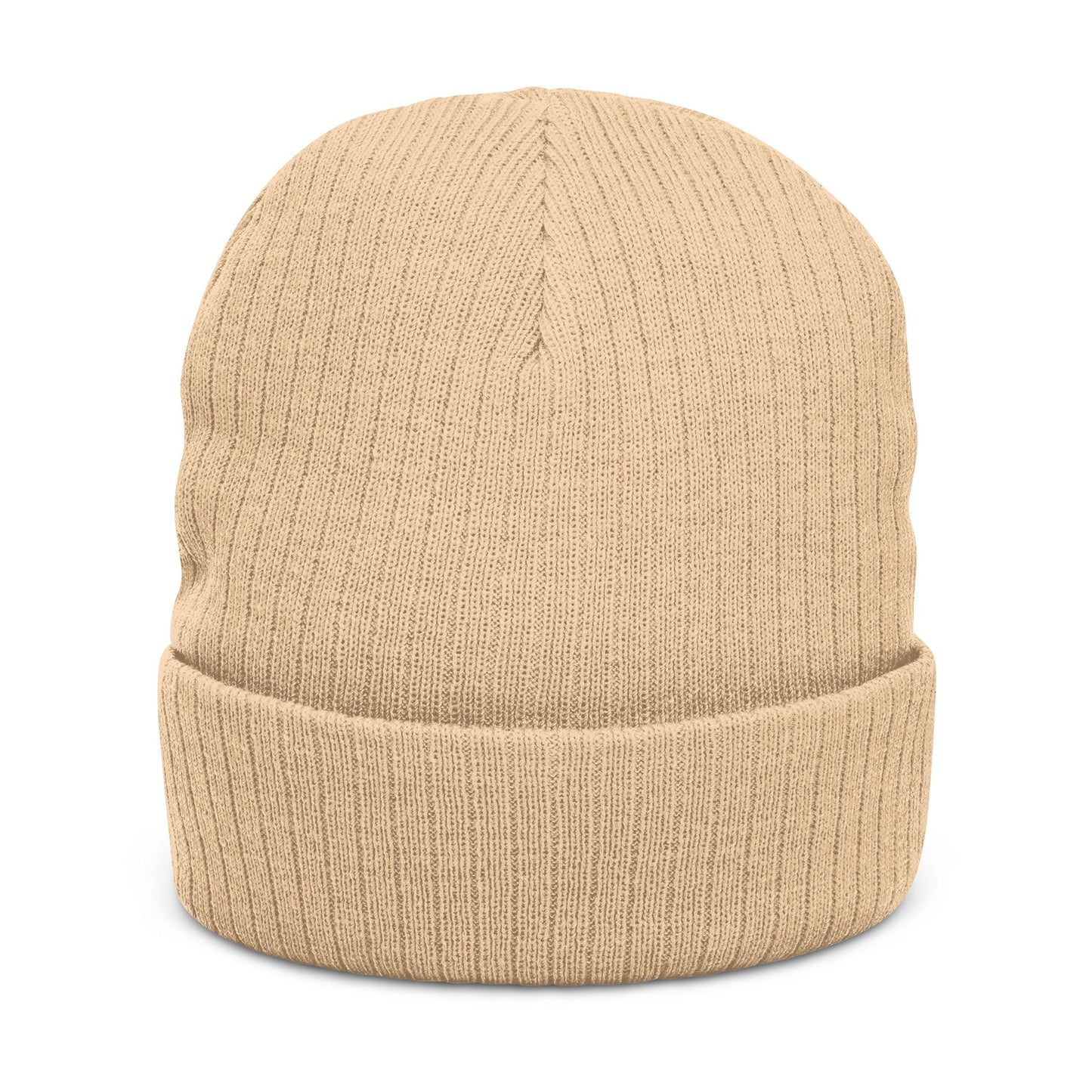 LVB 26 Logo Ribbed Knit Beanie Embroidered