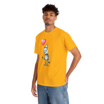 Tinman Gets A Heart Unisex Heavy Cotton Tee