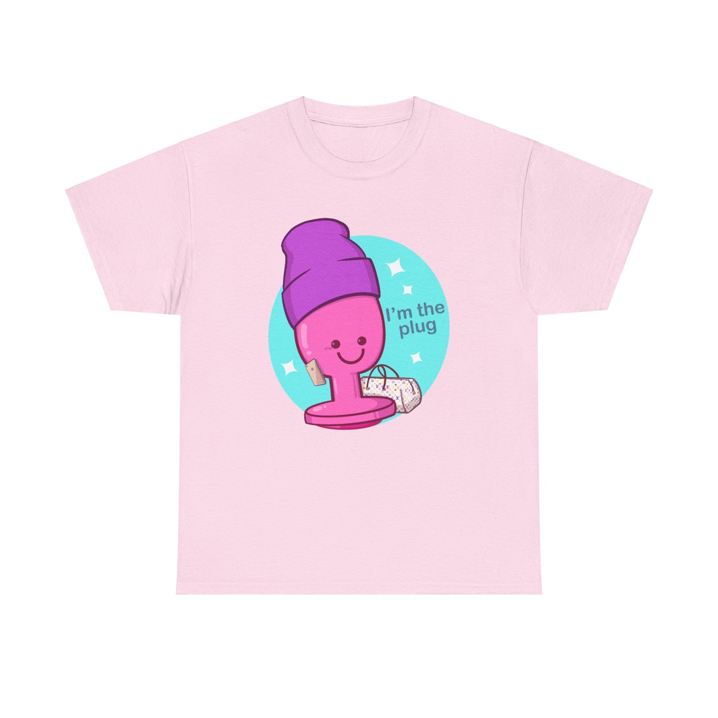 I'm The Plug Unisex Heavy Cotton Tee
