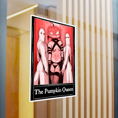 The Pumpkin Queen Tarot Kiss-Cut Vinyl Decal