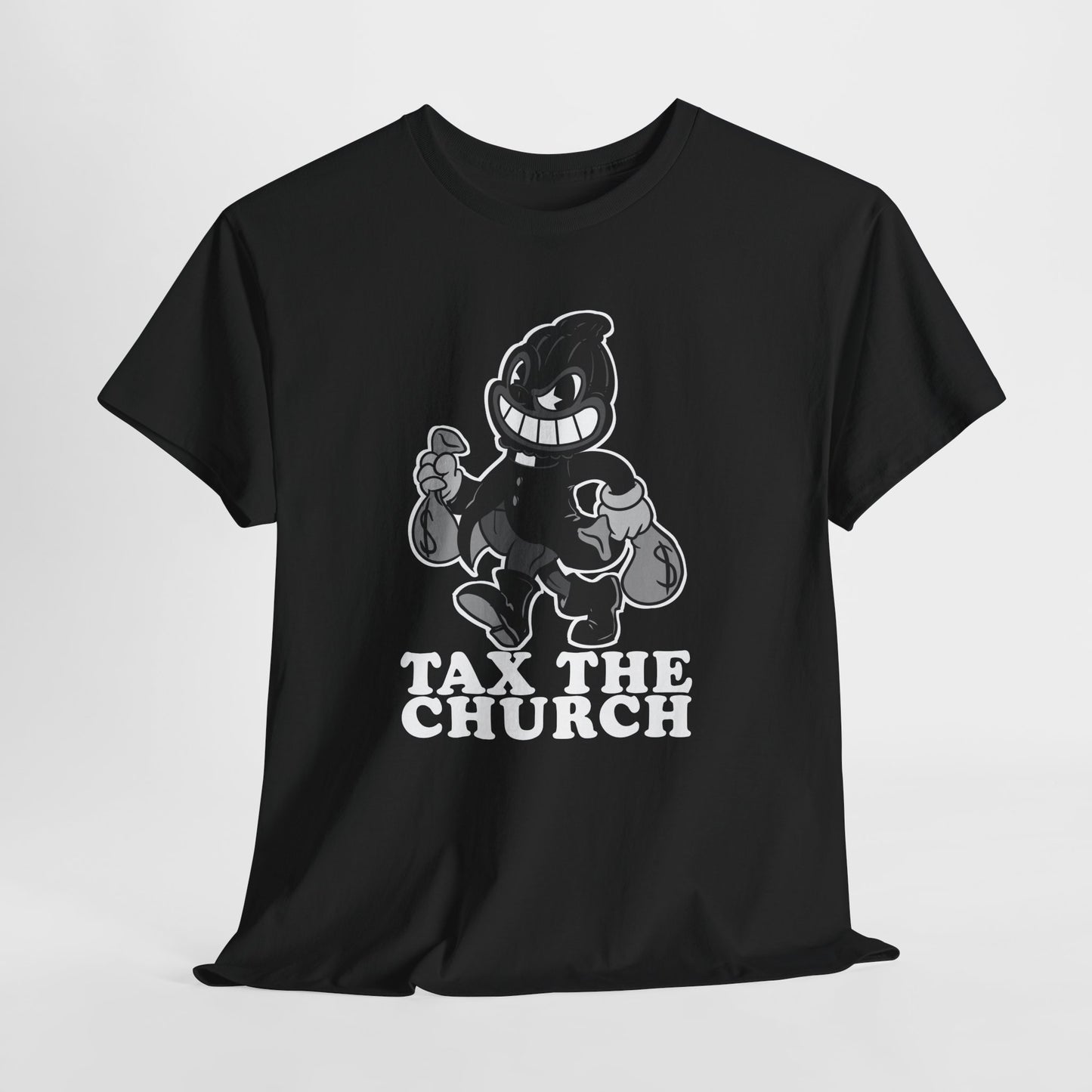 Tax The Church Unisex Heavy Cotton Tee