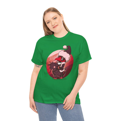 Plague Doctor Santa Unisex Heavy Cotton Tee